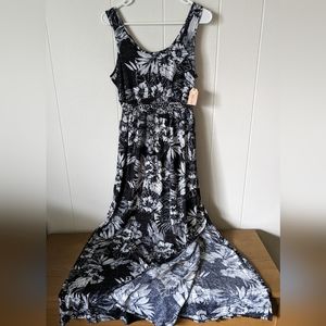 NWT tropical Maxi Dress
